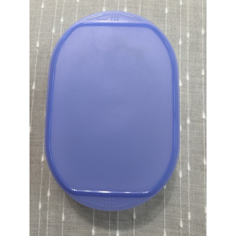 Tupperware Fridge Stackable Deli Keeper Meat Container 2576H & 2575D Blue Seal
